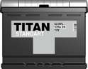 Аккумулятор TITAN STANDART 6CT-62.0 VL | Стартерный аккумулятор